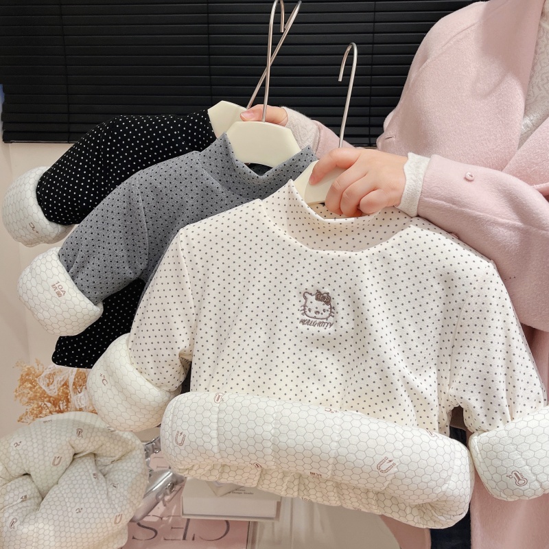 儿童冬季加厚棉袄女童三层夹棉保暖棉衣宝宝潮款洋气上衣衣服童装