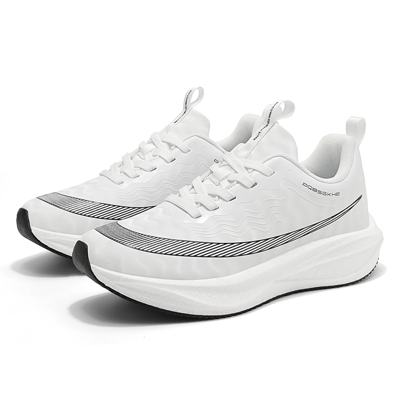 跑步鞋透气技术超轻爆米花透气竞速跑鞋舒适软底鞋子亲肤BSJ2777