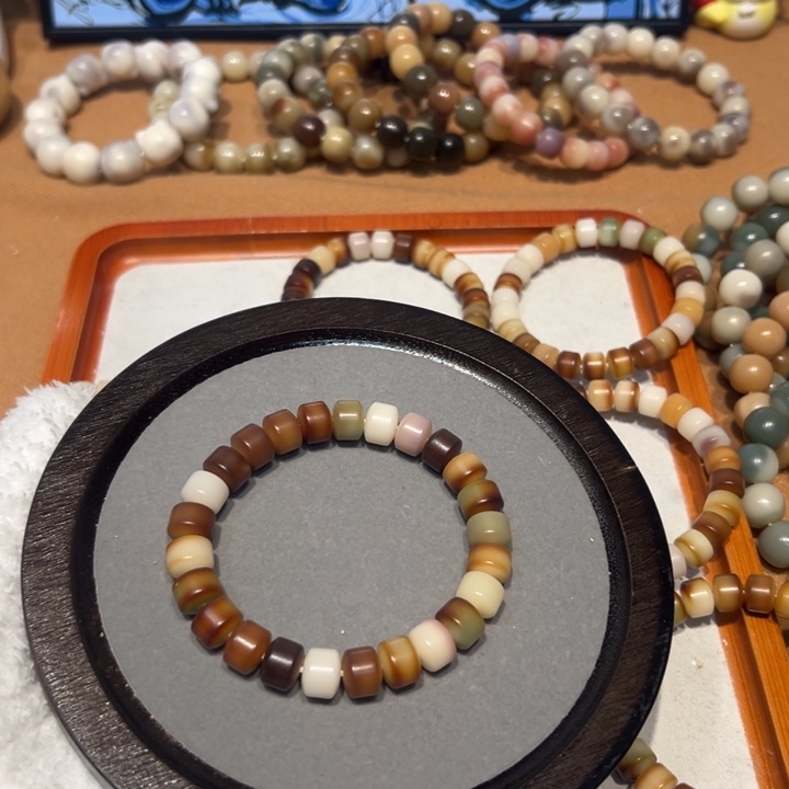 菩提根/象牙果吊坠微瑕金轮1