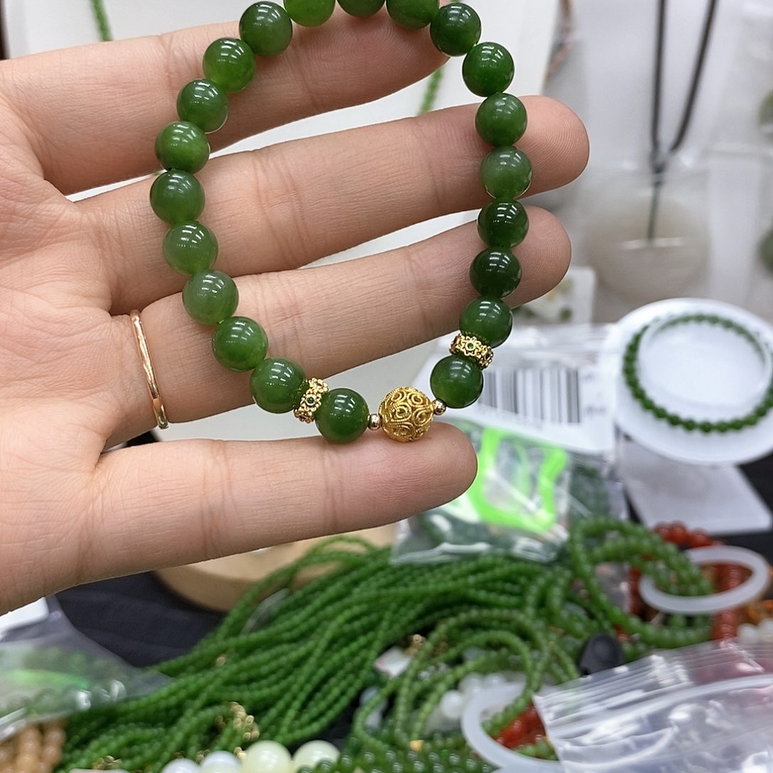 和田玉手链未镶嵌