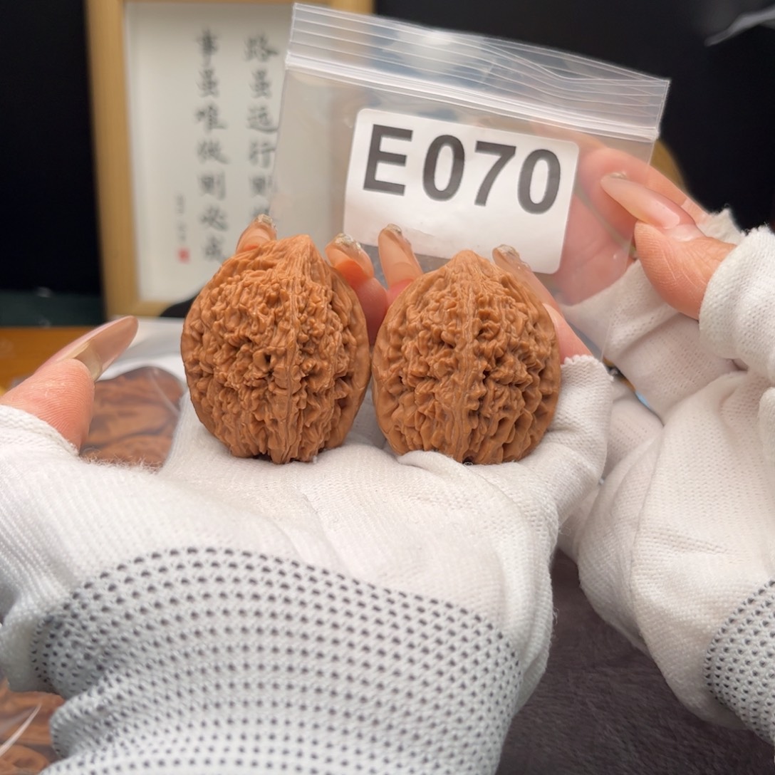 把件文玩核桃38大蒜头e070