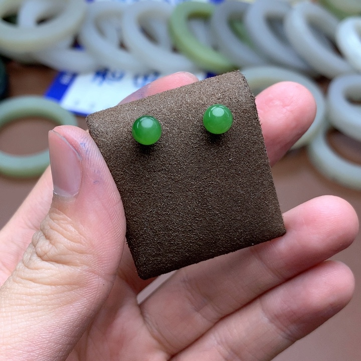 和田玉珠宝半成品未镶嵌