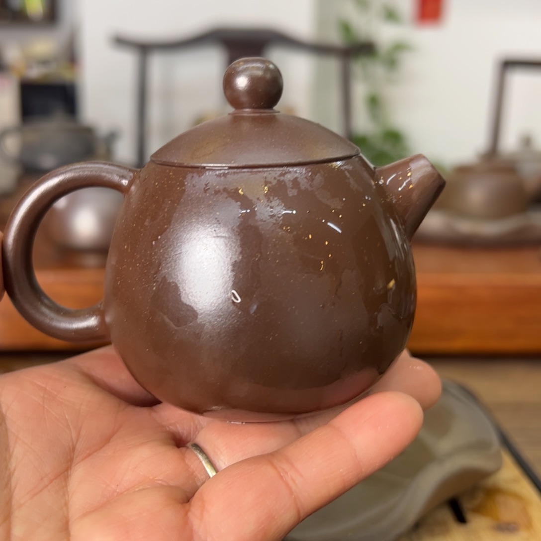 贵台龙窑柴烧茶壶161