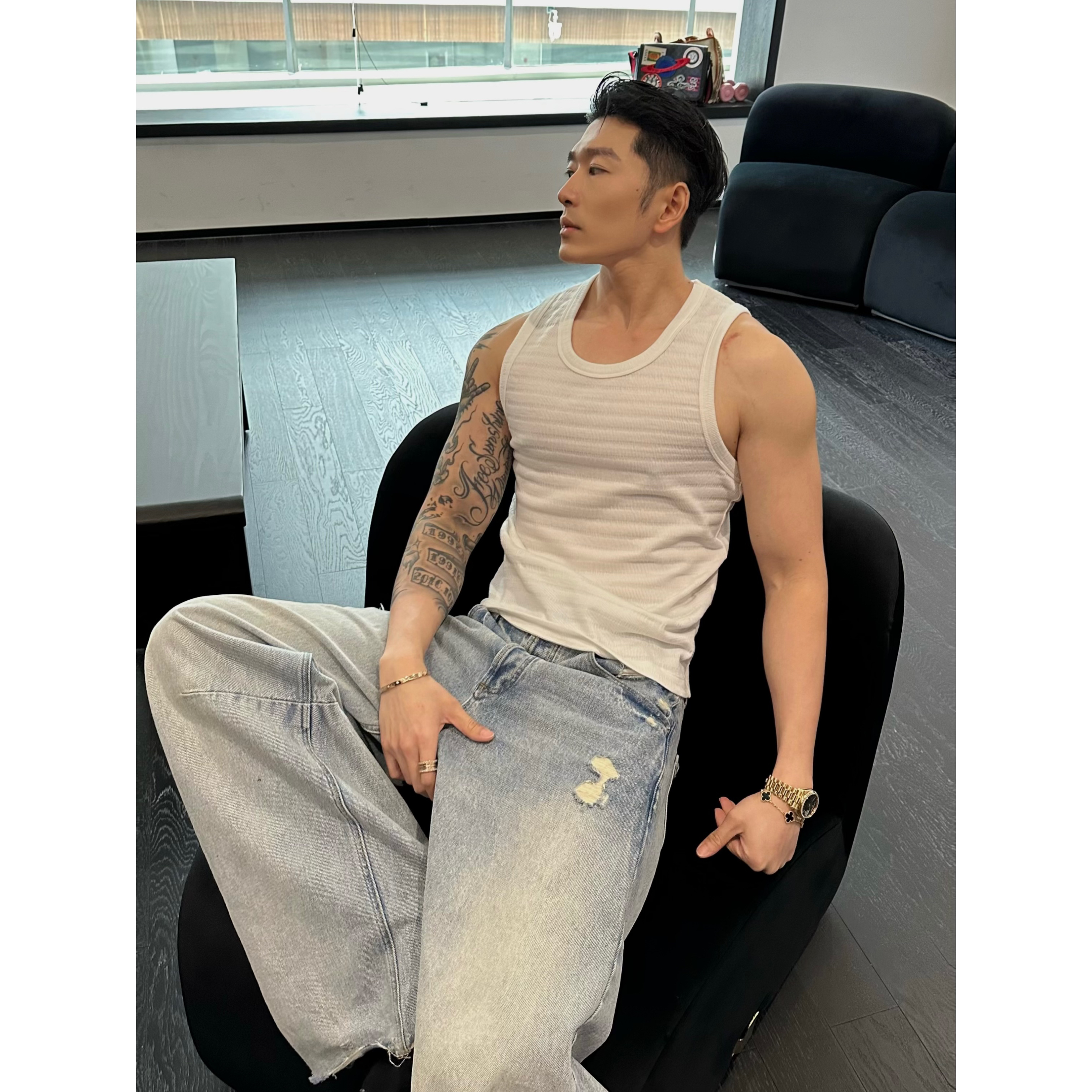【25夏】季度必入榜/240g定织肌理纹路重磅背心
