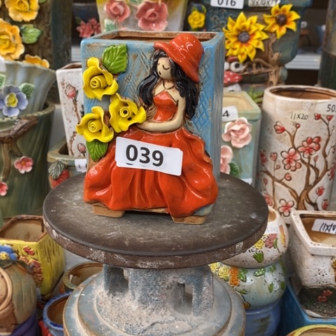 【闪购商品】红陶粗陶材质多肉花盆