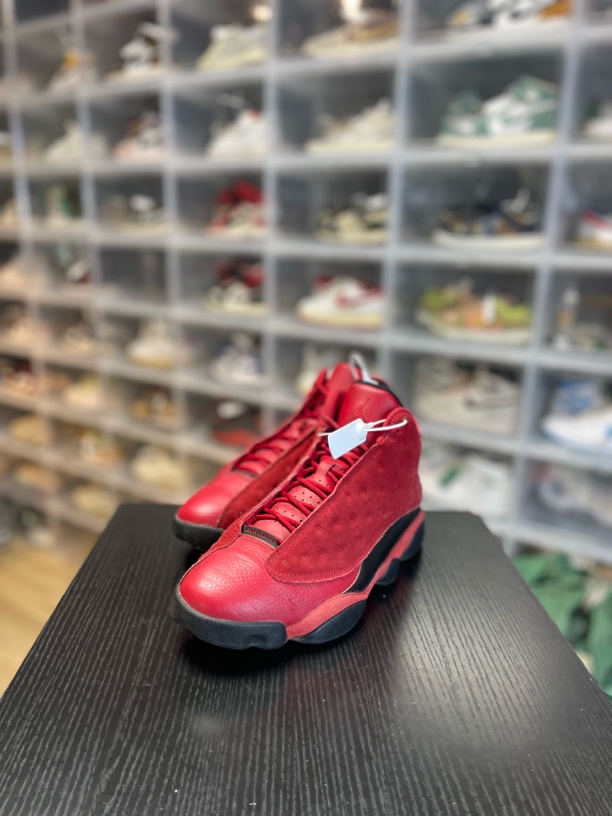 95新 MM6 aj13黑红休闲鞋/43/已精洗/