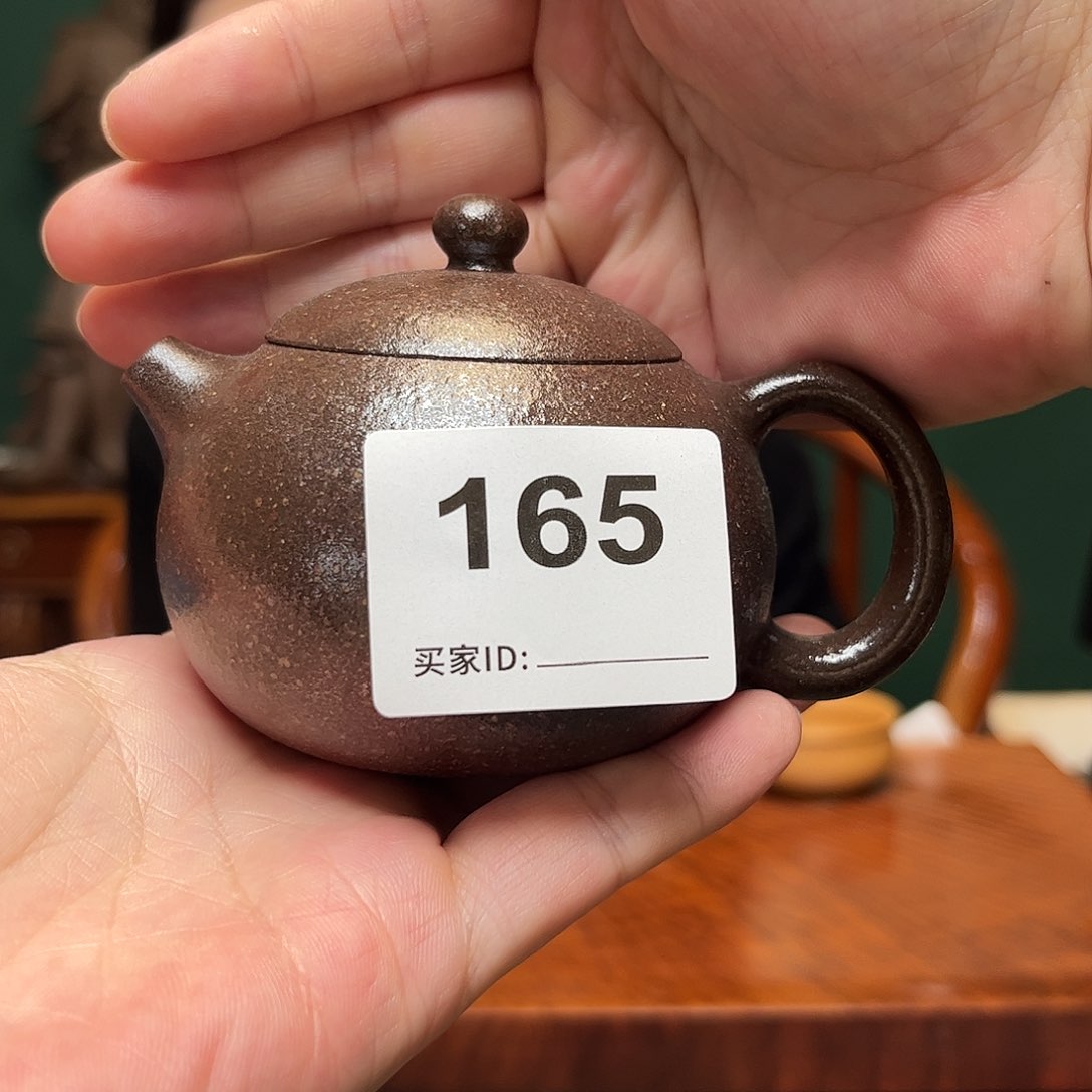 紫砂茶宠柴烧西施165