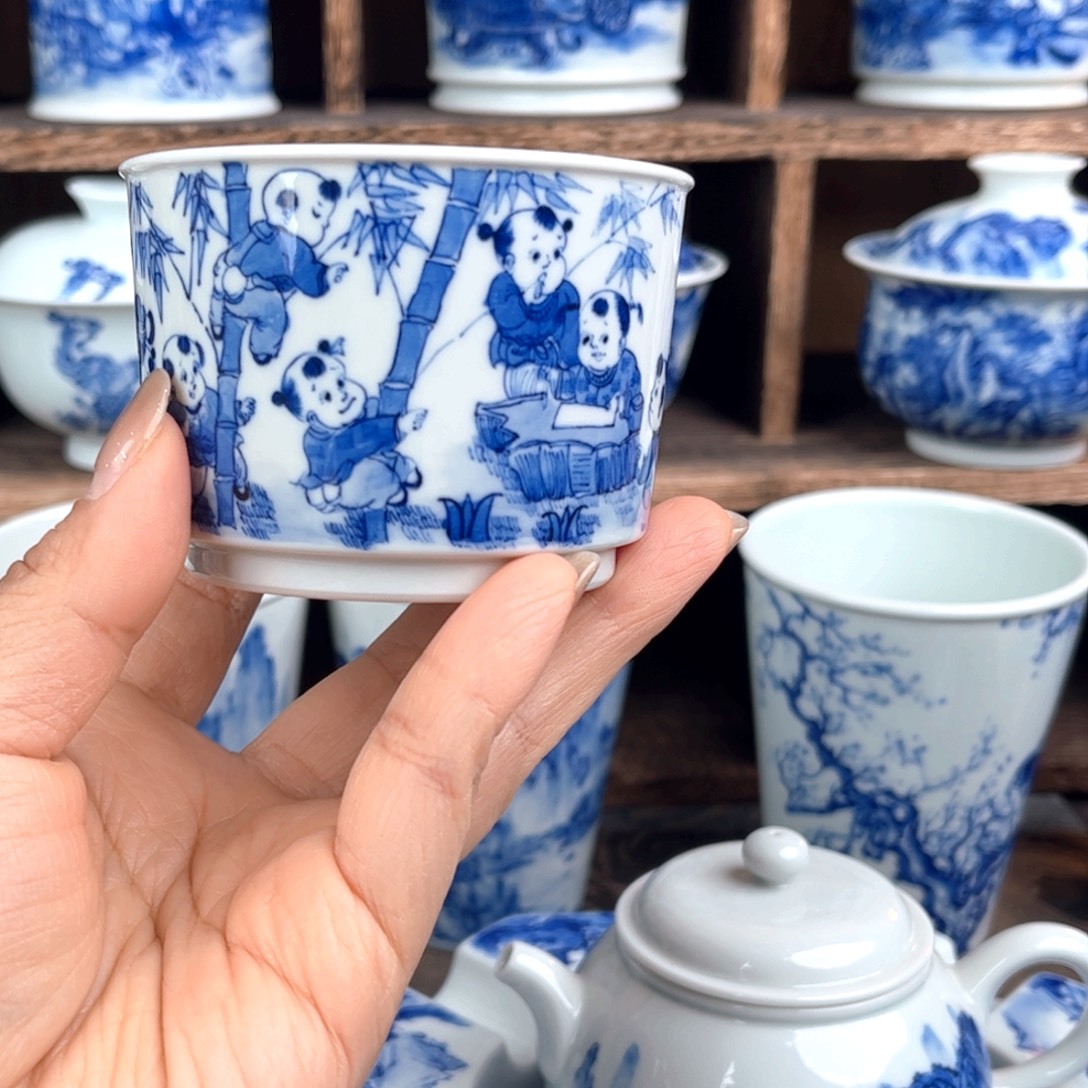 瓷片一笔一墨 叩玉山房