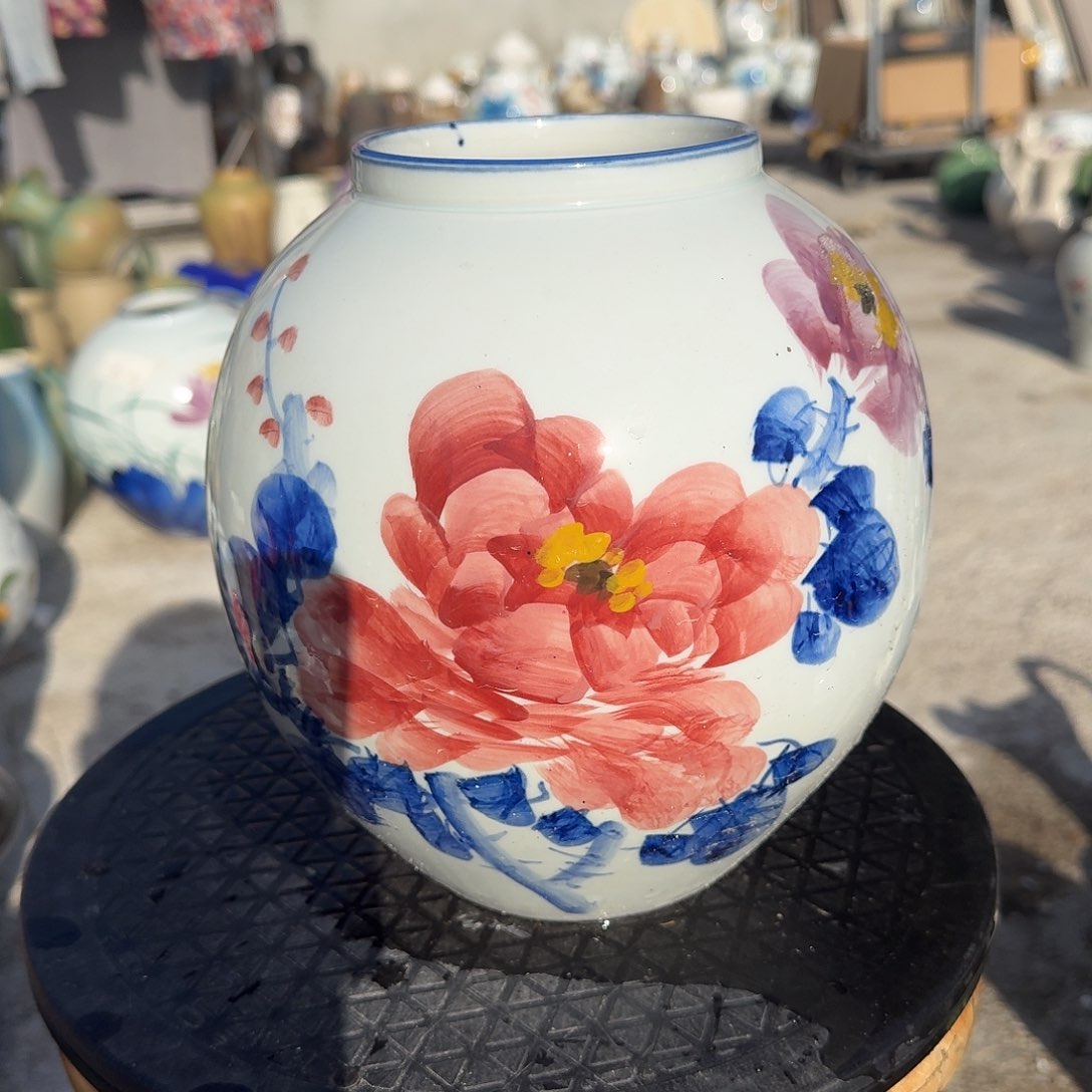 陶瓷微瑕景德镇手工花器