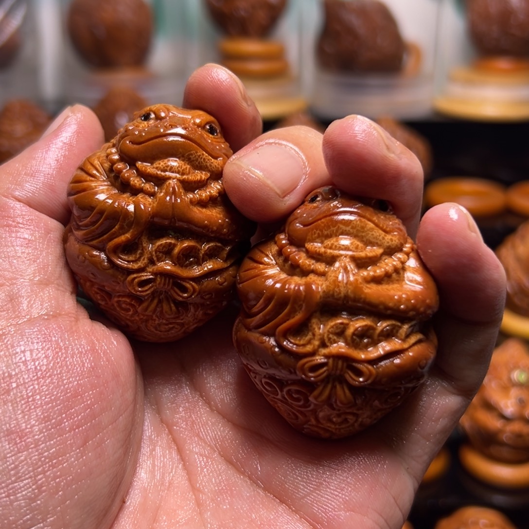 水***贝橄榄核手串/手链蝉先