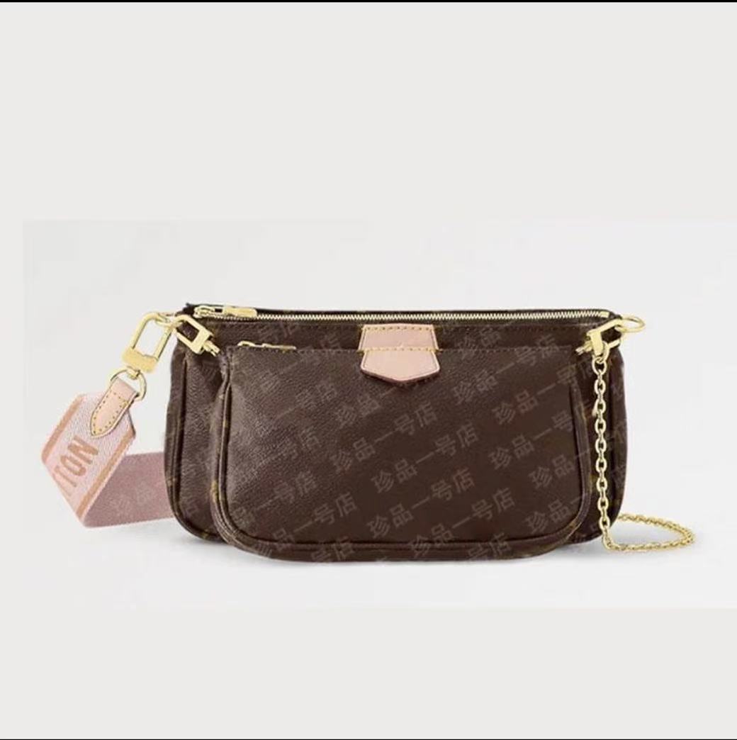 《五合一麻将23cm》全套包装 对版对花 全钢五金 斜挎包