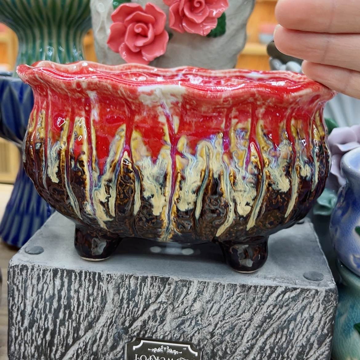 【闪购商品】陶瓷花盆