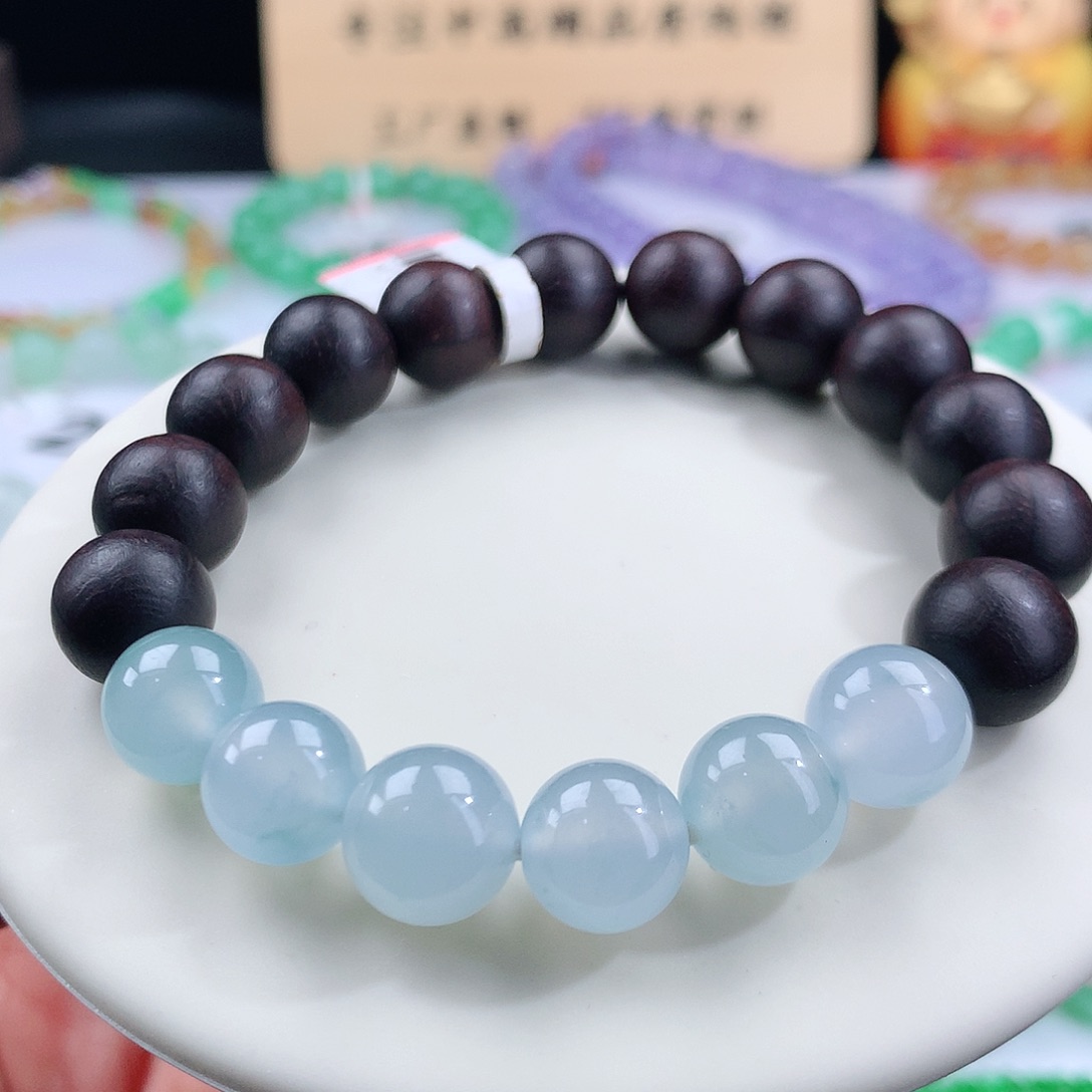 翡翠手链未镶嵌卡10