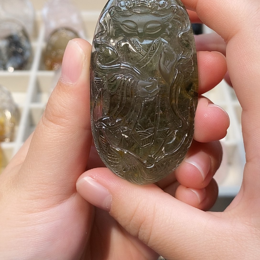 未镶嵌水晶颈饰绿幽灵