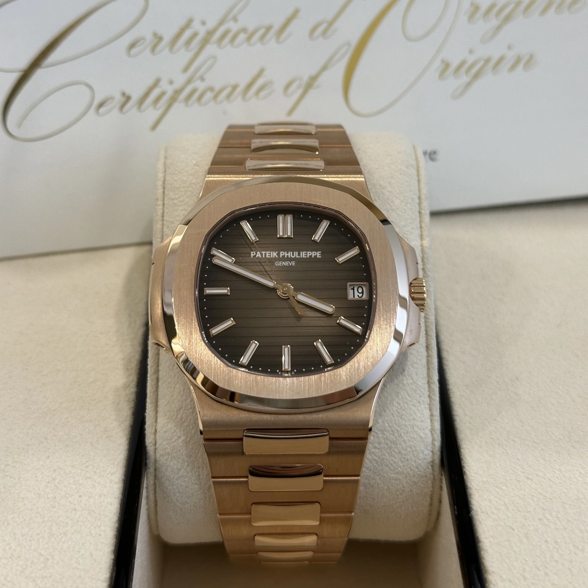 全新/ 5711-1R玫瑰金/全自动机械表 【杨总专属】