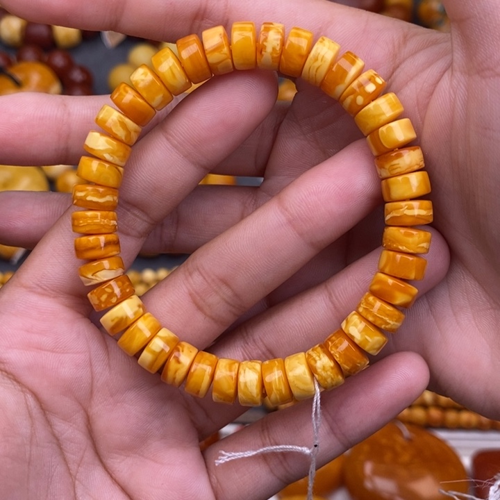 琥珀未镶嵌裸石蜜蜡L