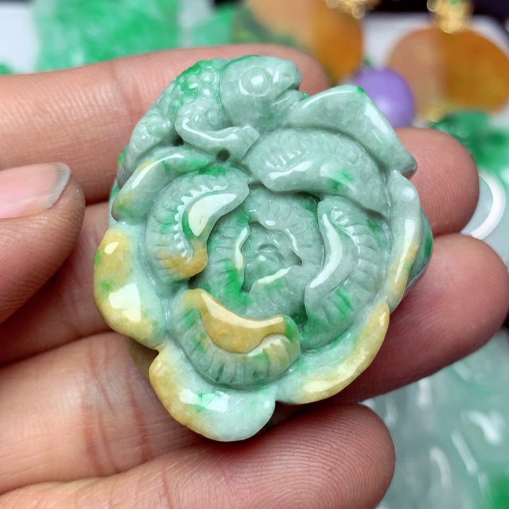 翡翠吊坠(不含链)未镶嵌