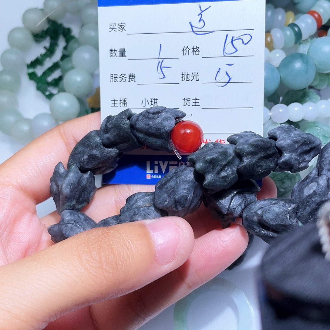 定制翡翠未镶嵌道***晨