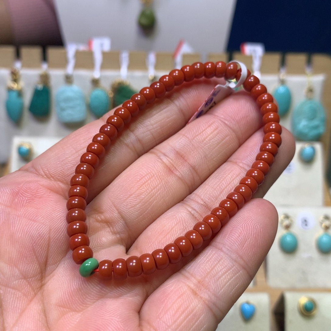 南红玛瑙单圈未镶嵌