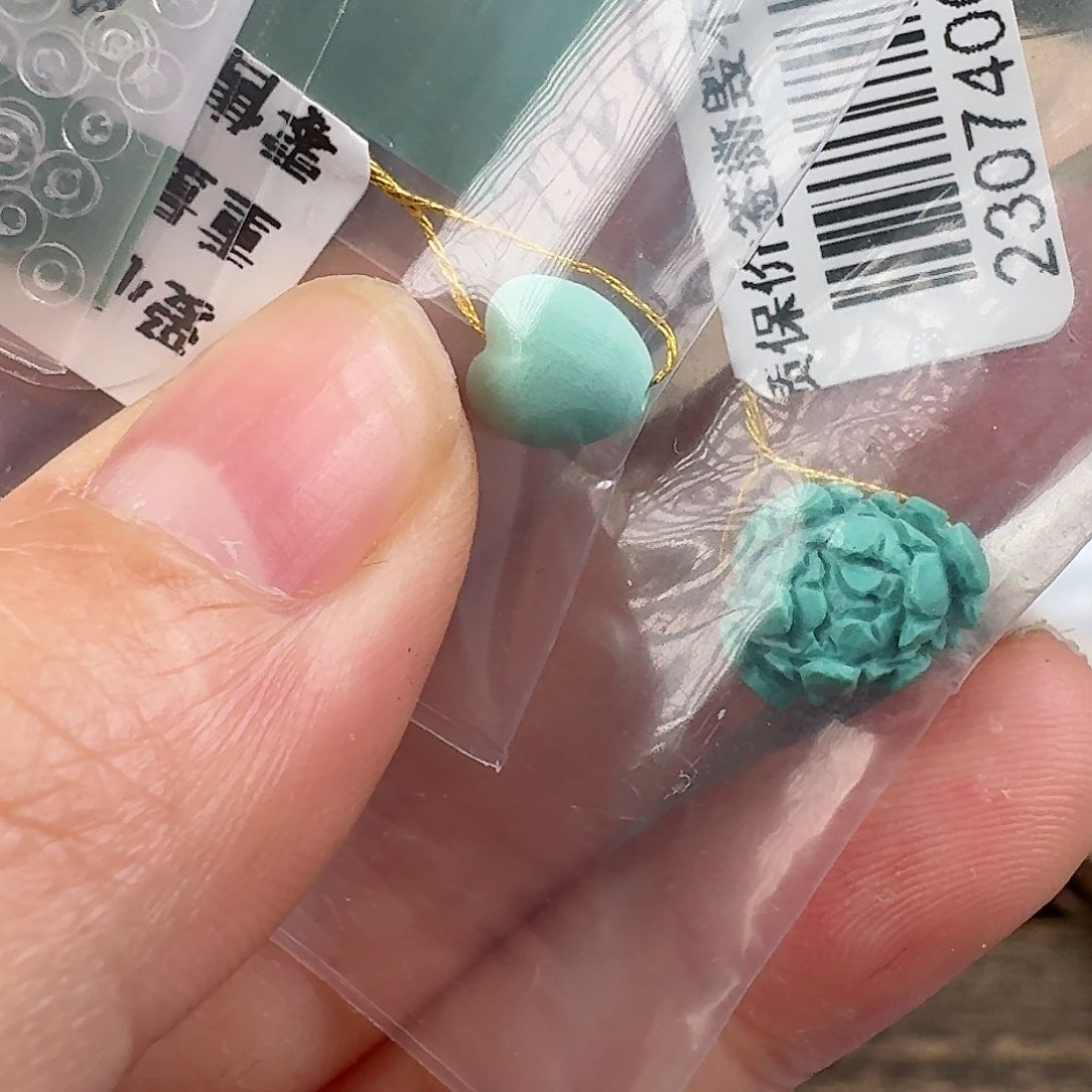绿松石珠宝奇石未镶嵌