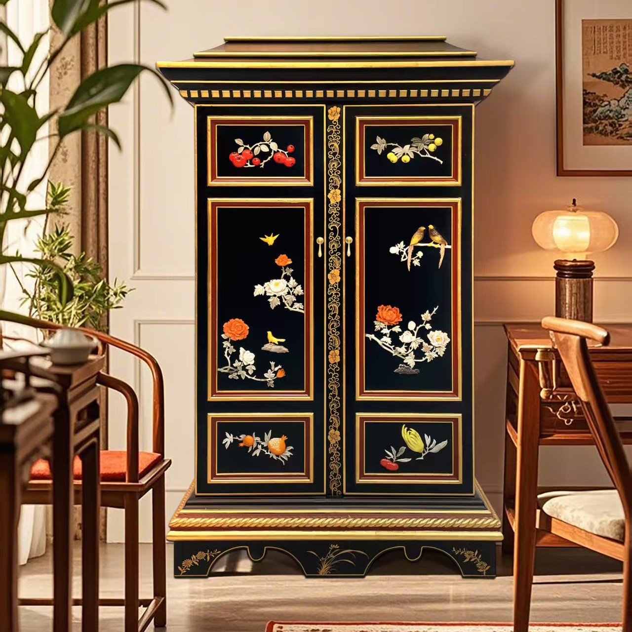 TS85 装饰玄关柜 110*50*176.5cm