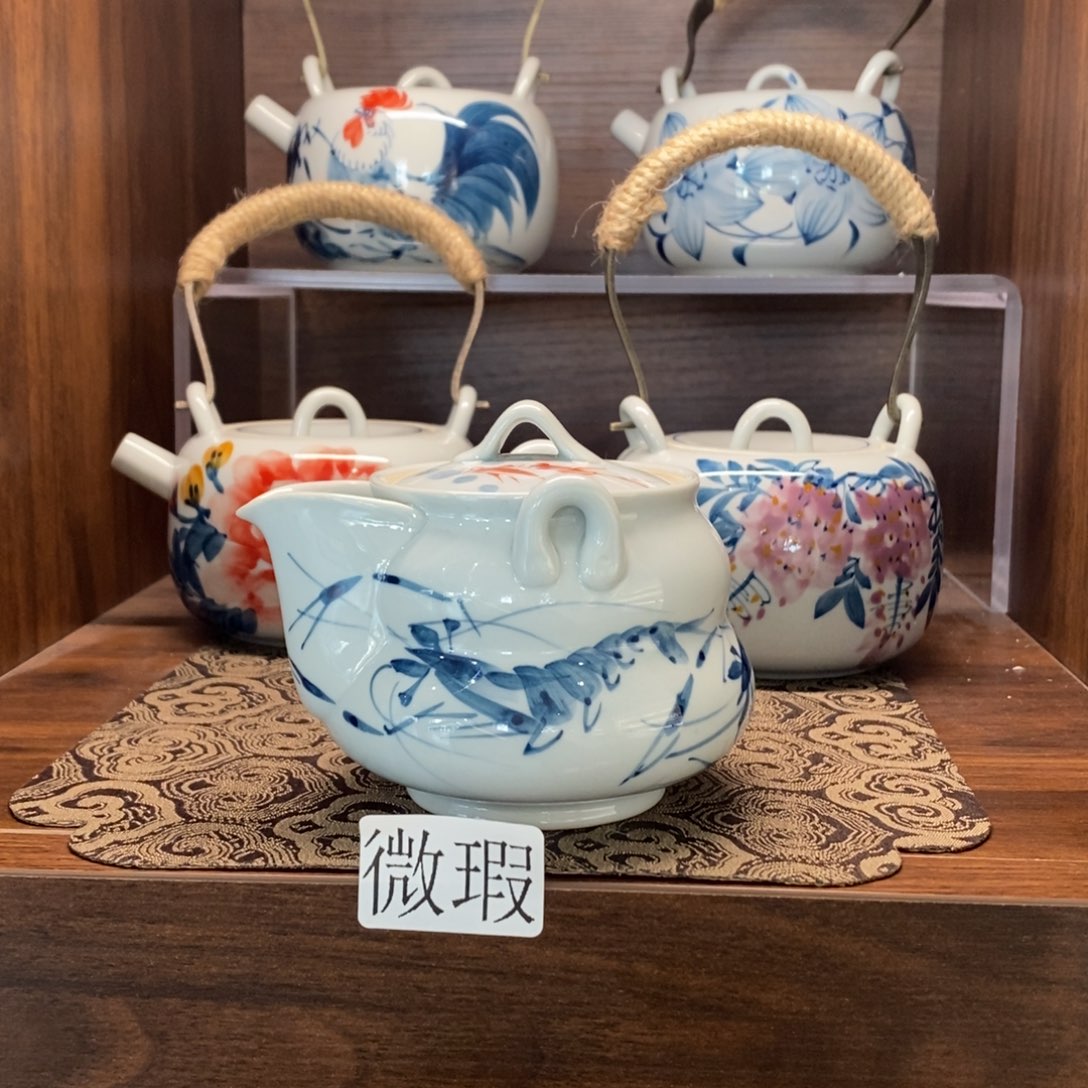 釉下彩手工绘制手工绘制