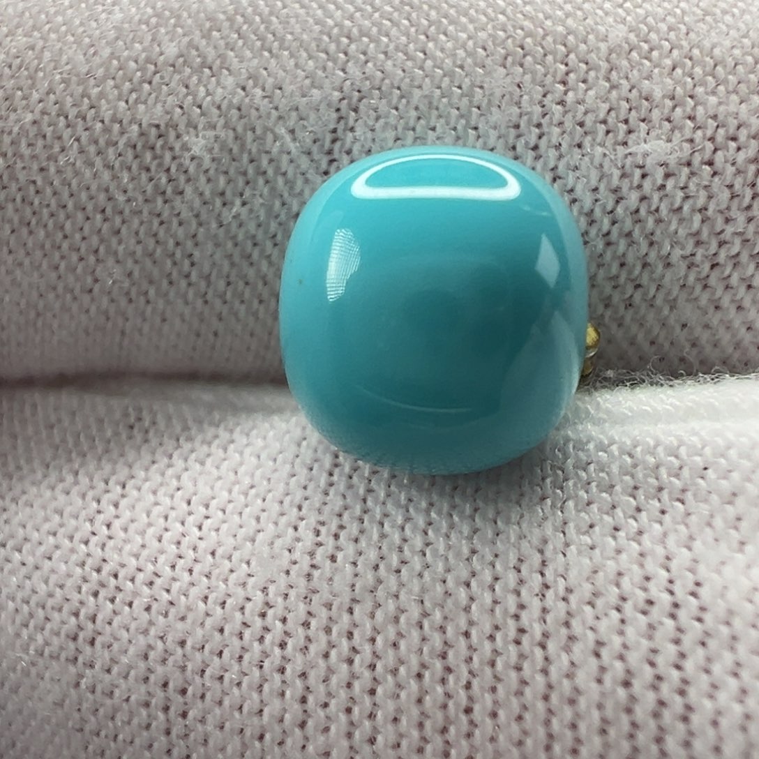 绿松石未镶嵌老型珠9.2