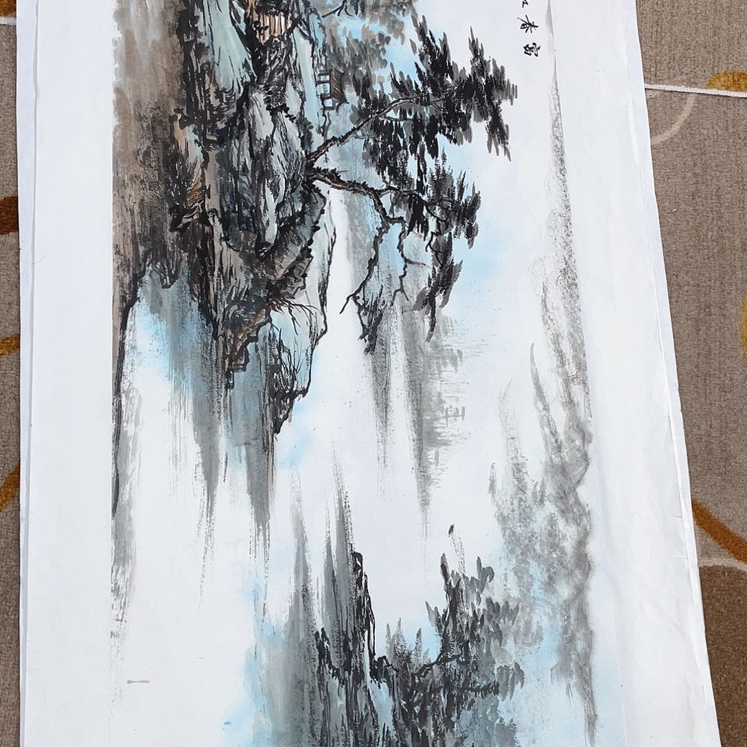 国画用****9绘画作者王秀珍拖低