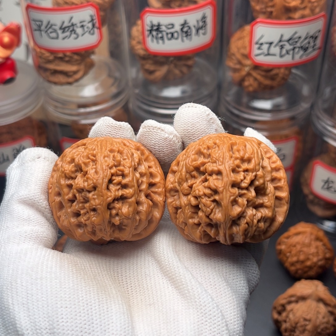 把件文玩核桃44全品球筋