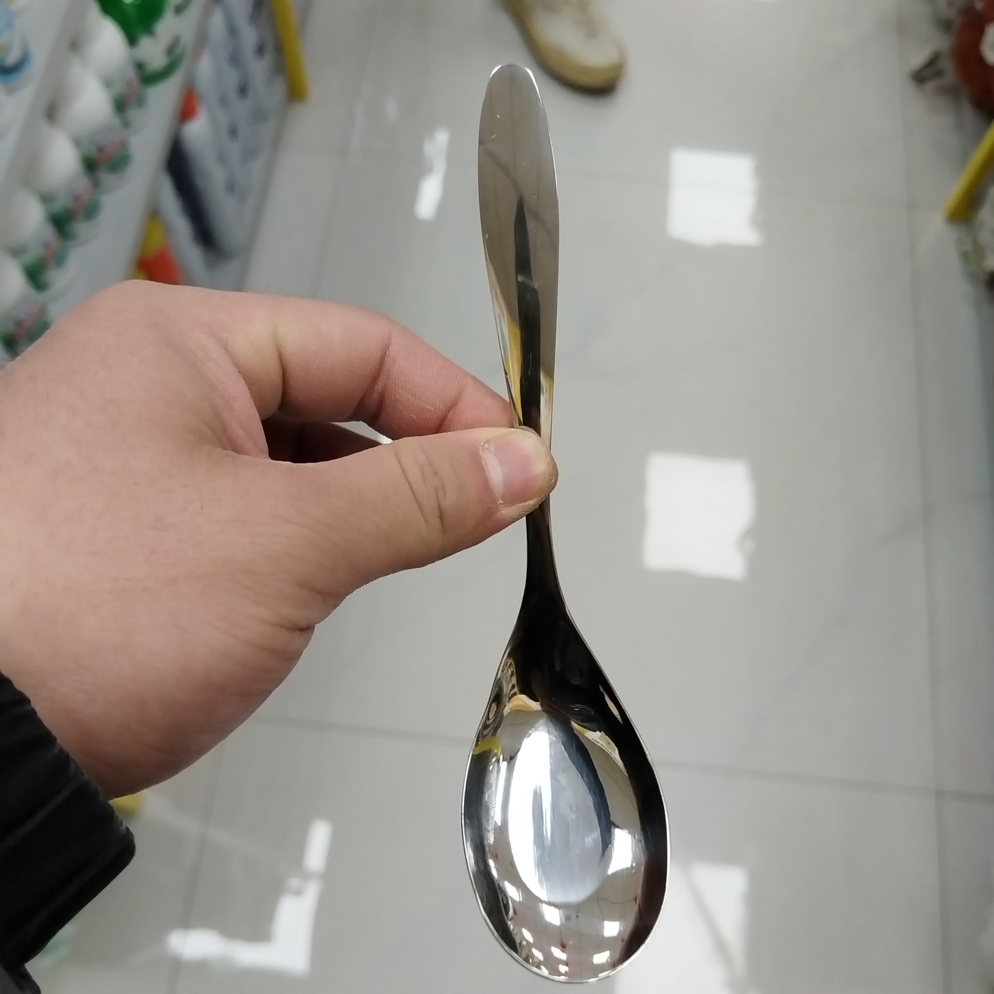 【秉昱优选】90228-中号尖尾平底勺（304）