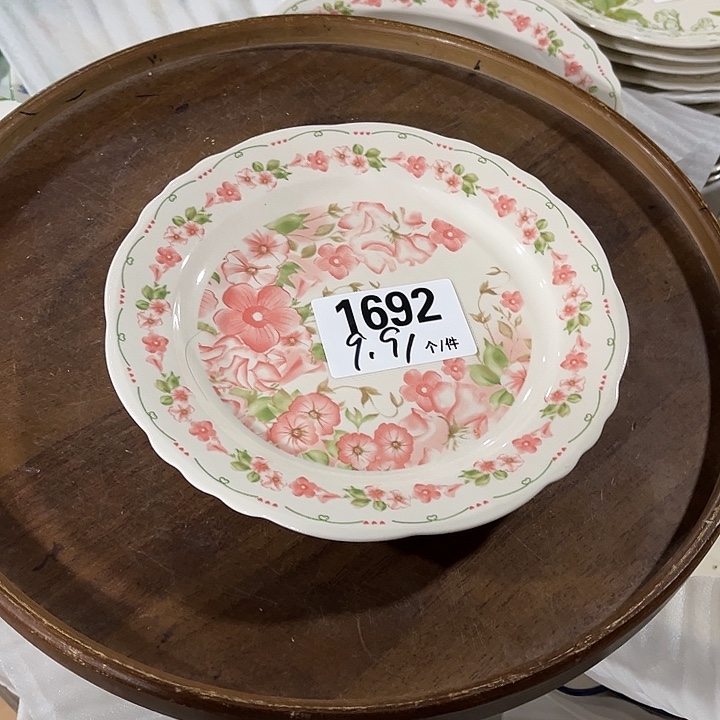 瓷微瑕外贸餐具1692