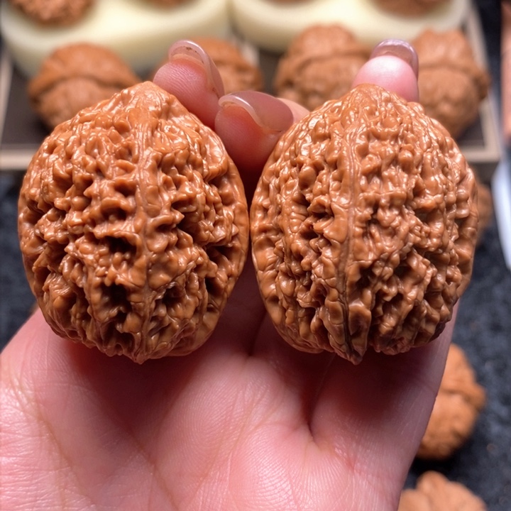 文玩核桃把件?****?野生大蒜头35