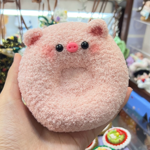 纯手工钩织毛线动物玩偶成品 沙发摆件创意好物