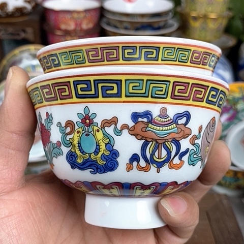 景德镇陶瓷藏式茶碗