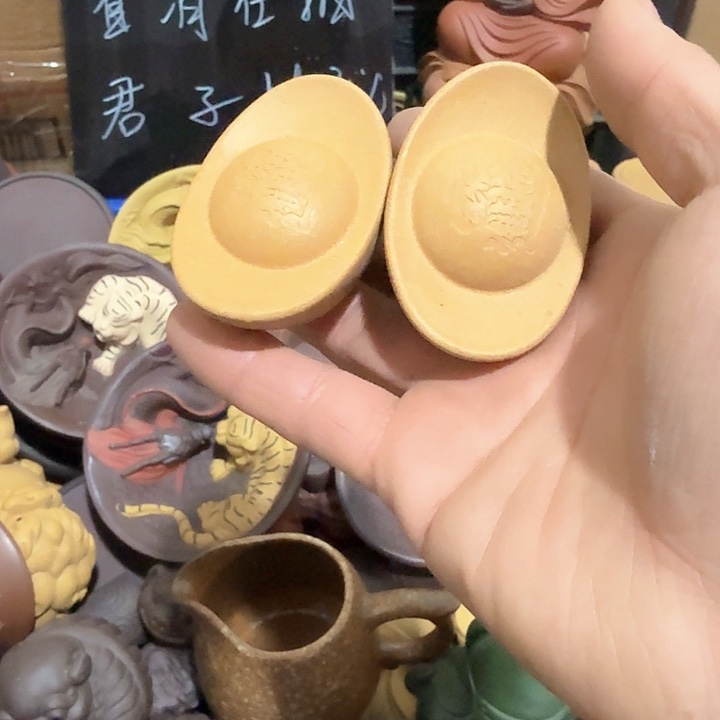 紫砂茶宠雕塑瑕疵茶宠