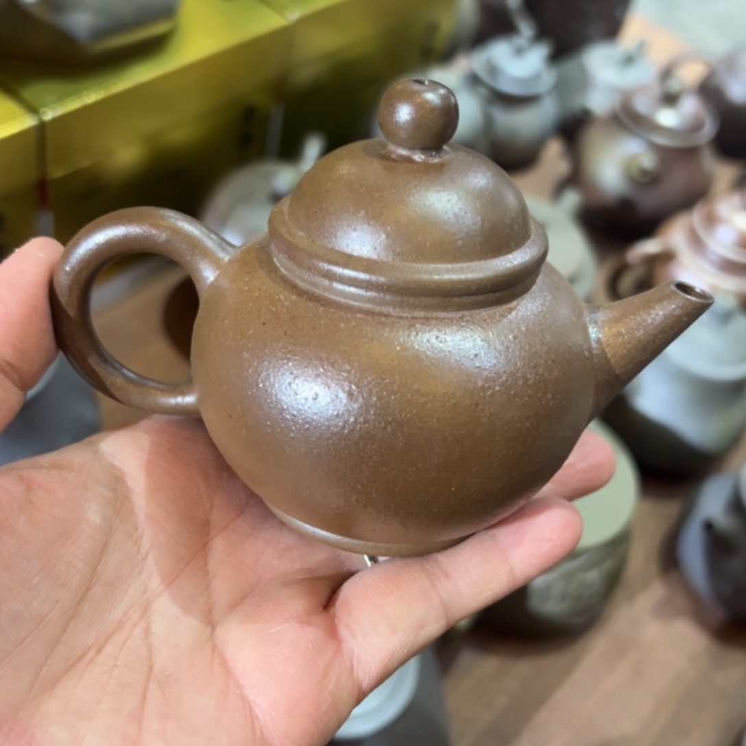 贵台龙窑柴烧茶壶93