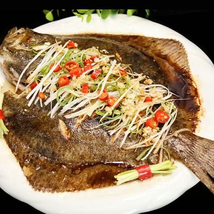 海捕新鲜多宝鱼速冻锁鲜味道鲜美肉质细腻