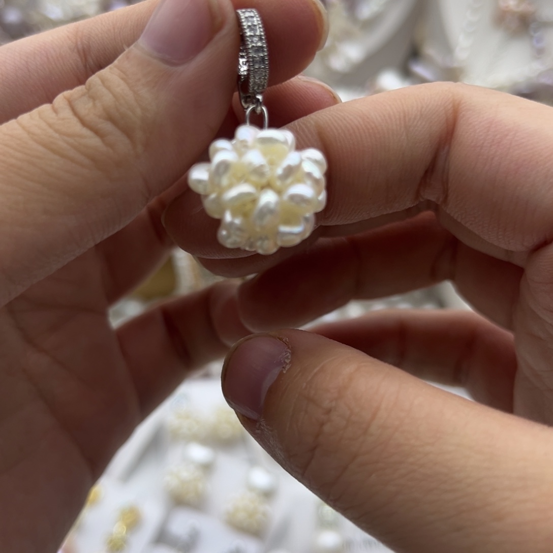 淡水珍珠未镶嵌颈饰