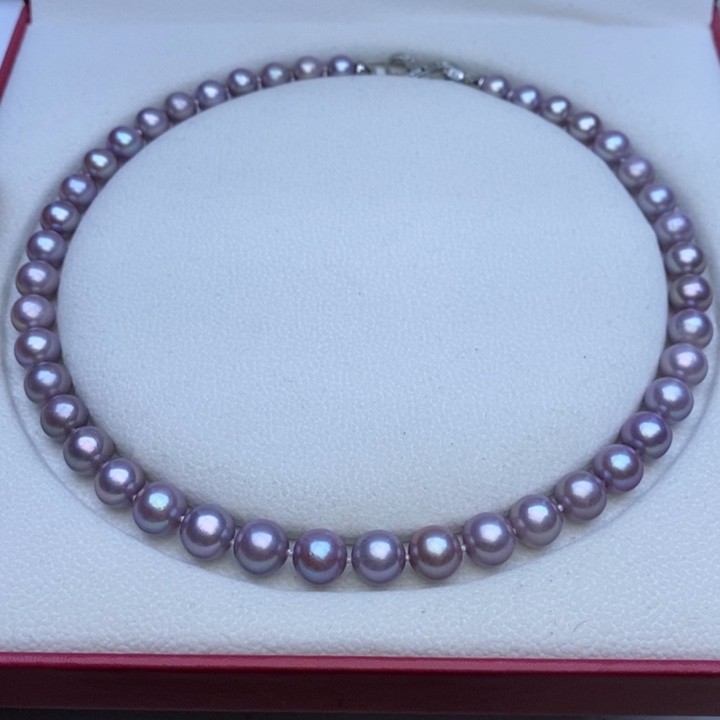 淡水珍珠项链未镶嵌林*