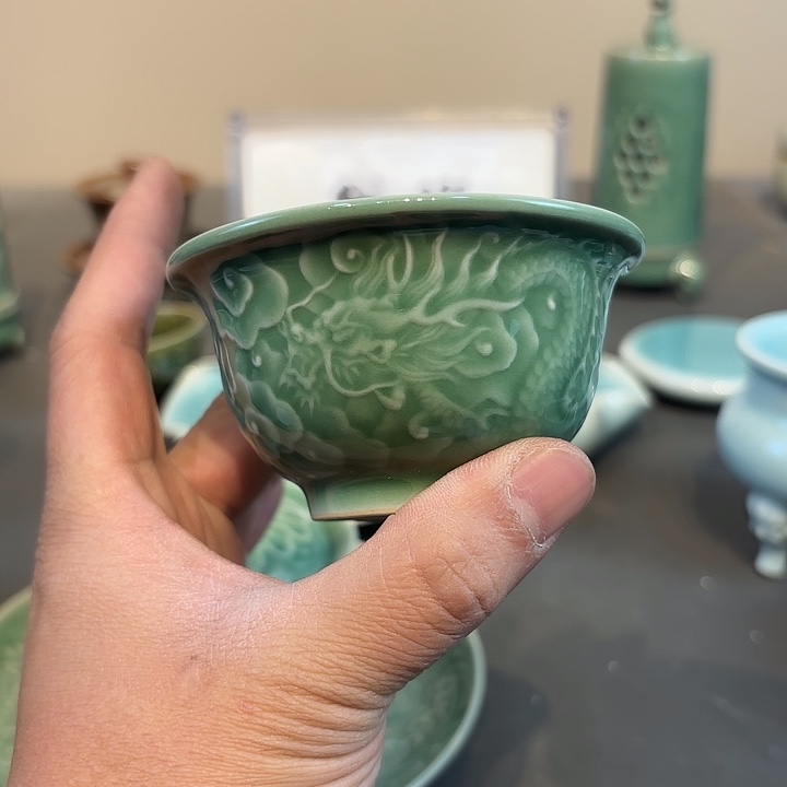 瓷片龙泉青瓷龙泉青瓷