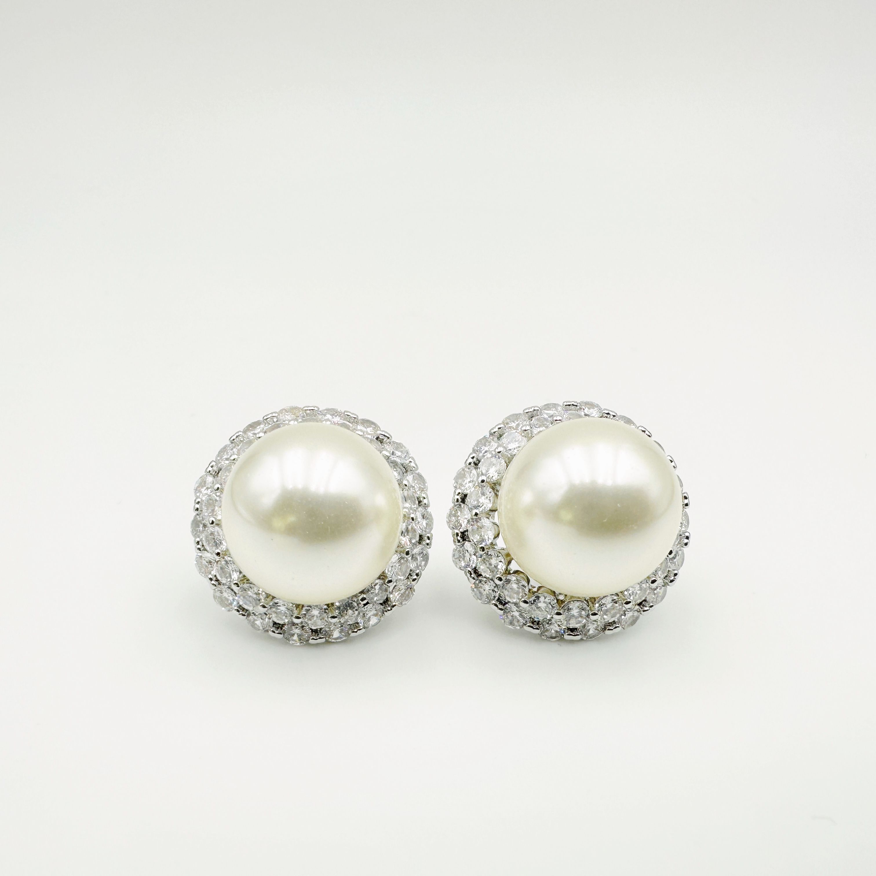 铜合金仿珍珠耳饰 A4-0042时尚百搭简约珠珠耳钉