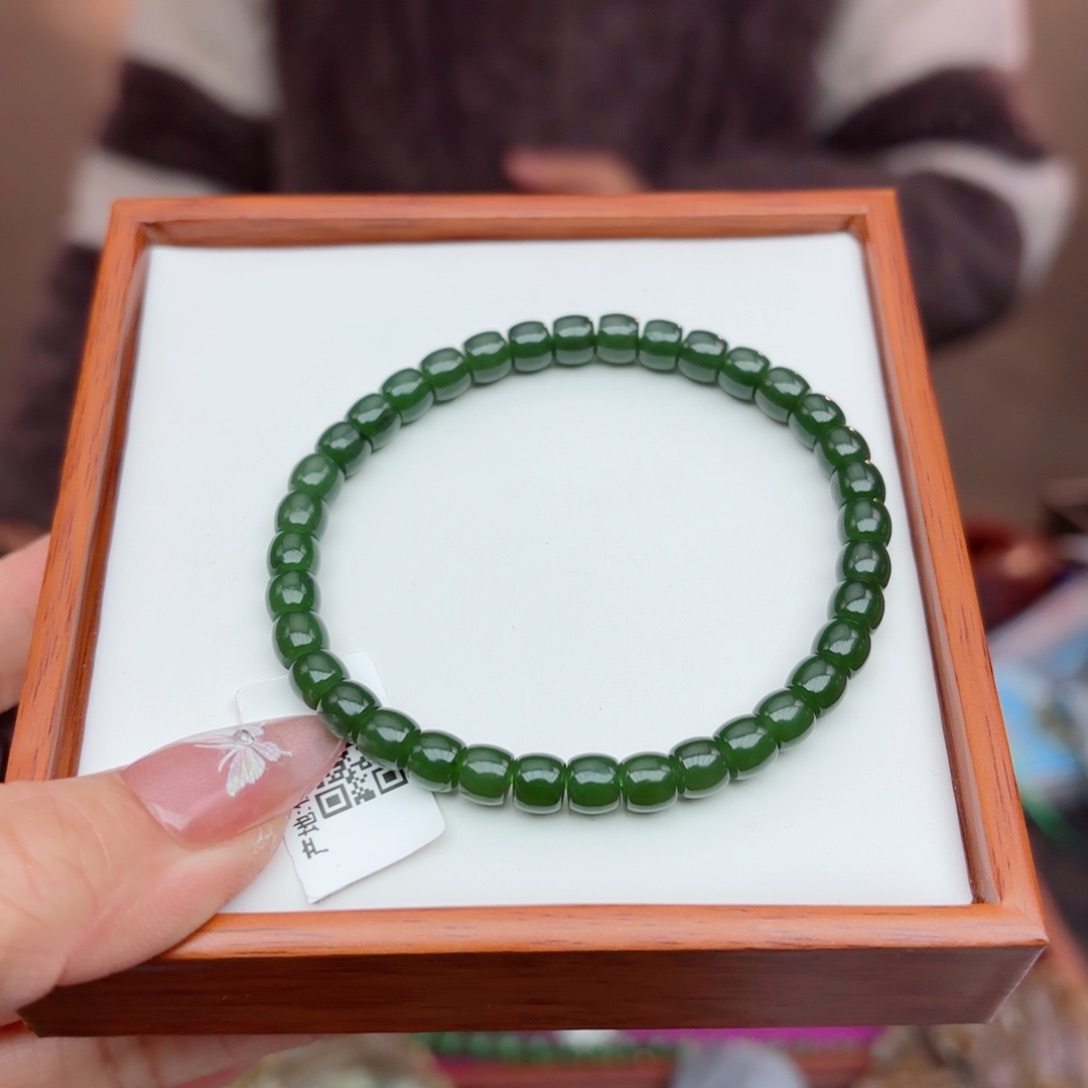 和田玉手链未镶嵌