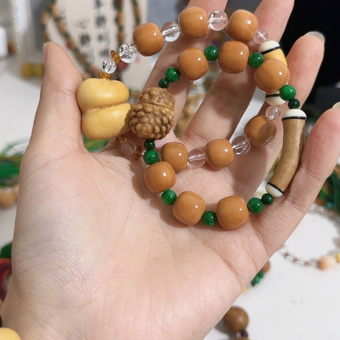 〇***〇花皮素皮手串110元