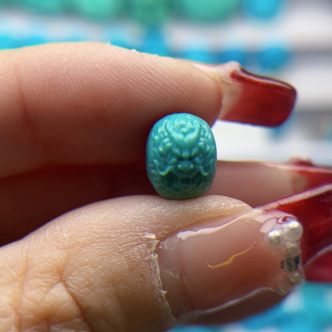 绿松石雕刻未镶嵌