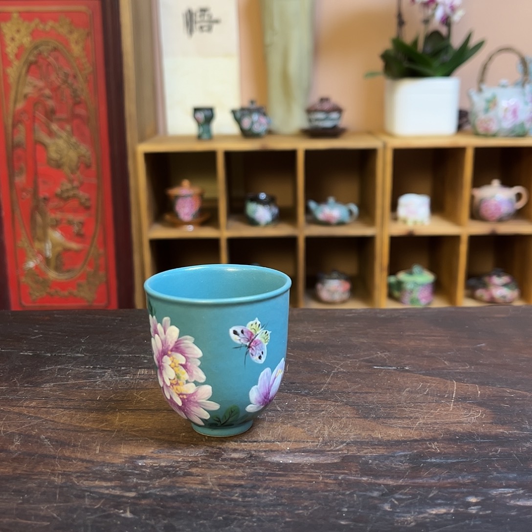 柴烧手工手绘陶瓷