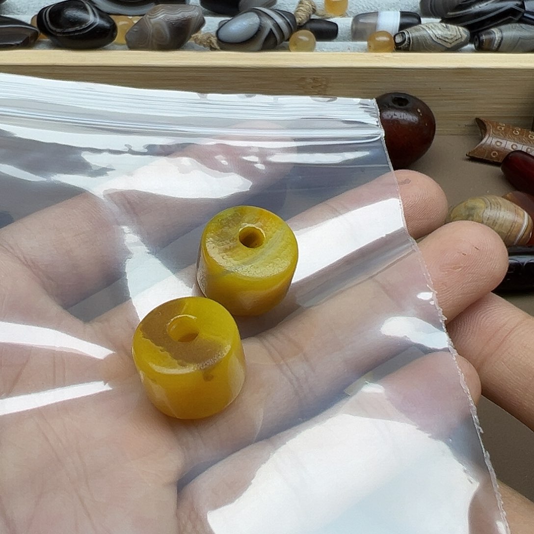 玛瑙/玉髓合金珠宝半成品