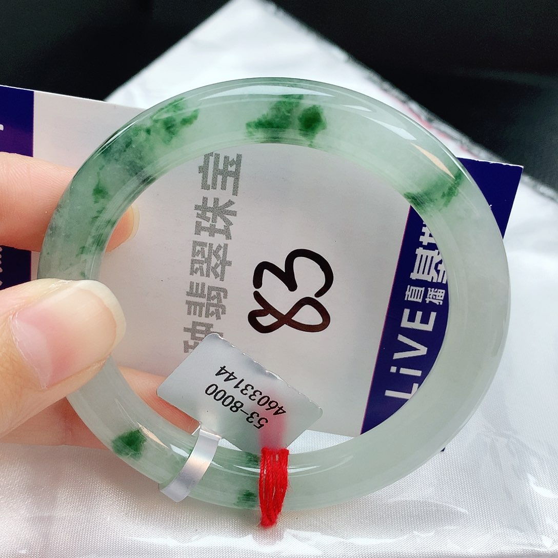 翡翠手镯未镶嵌缅甸天然A货翡翠手镯