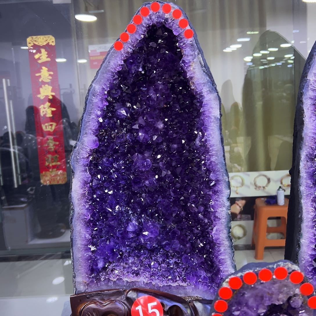未镶嵌大型摆件（非配饰）紫晶