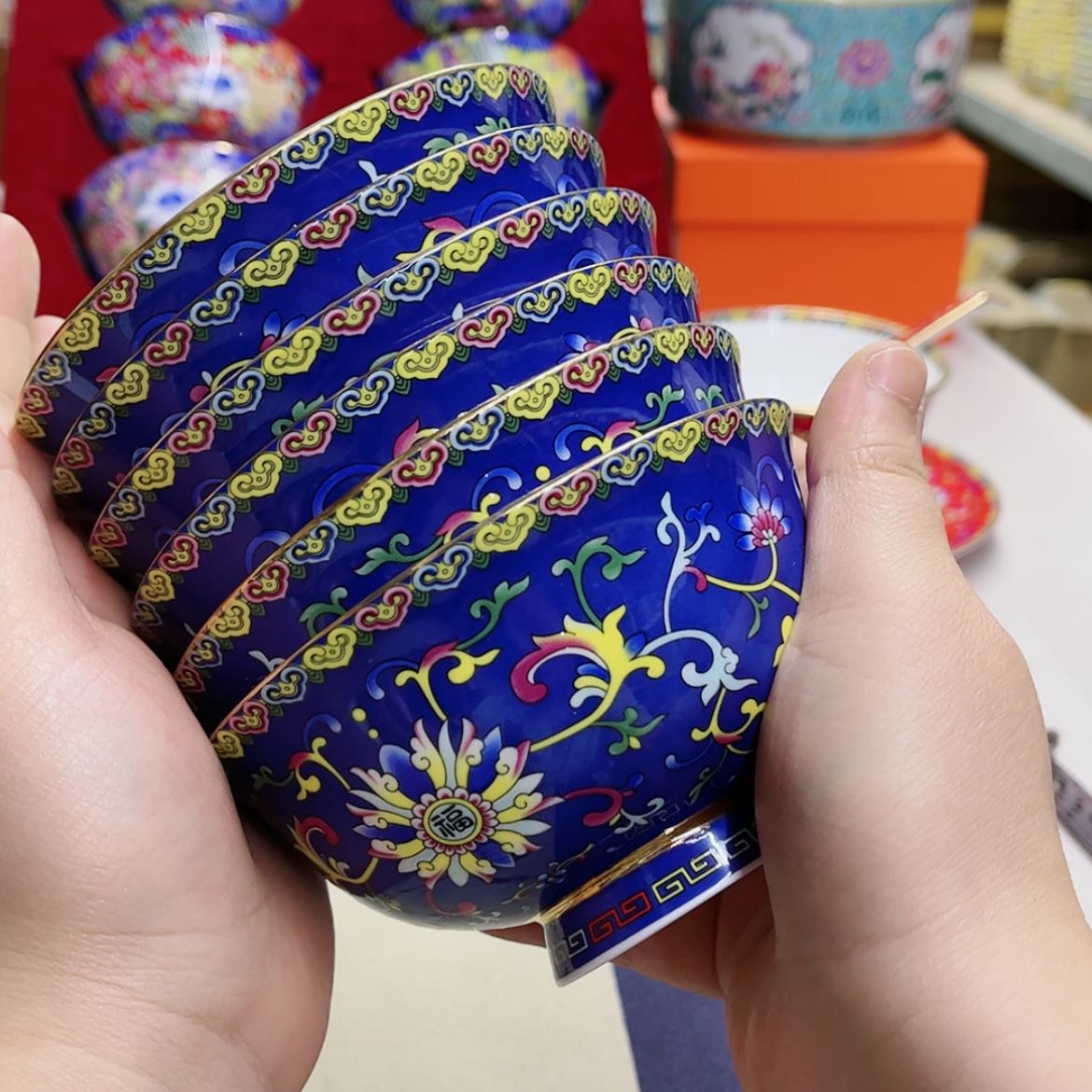 【闪购商品】珐琅4.5英寸6。。。