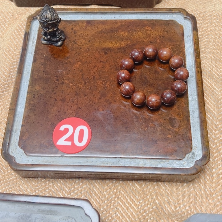 砖雕大漆金砖茶盘